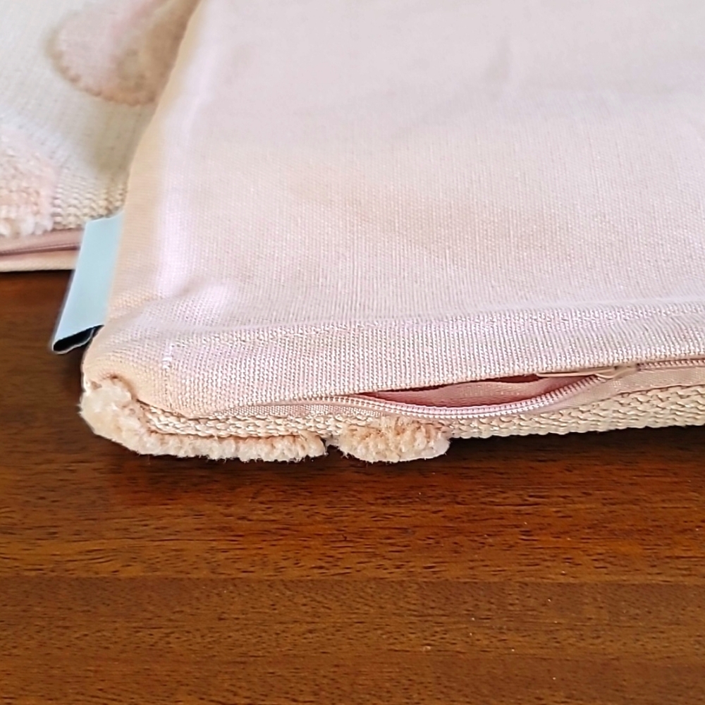 Plush Pumkin Pillow Covers Blush Pink 2 Pack, 19.5 x 19.5 - Picture 4 of 9